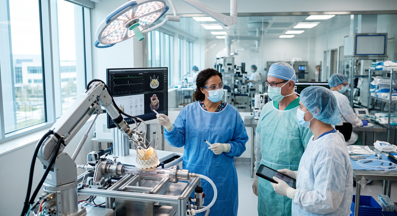 Edwards Lifesciences medical device manufacturing