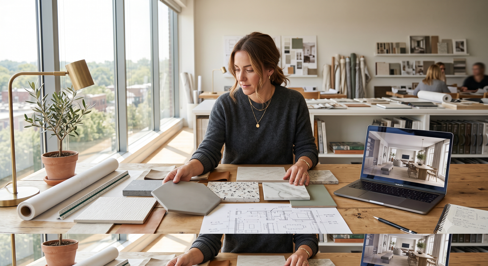 Designing spaces with Emser Tile materials